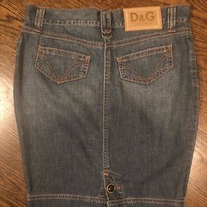 Dolce & Gabbana jean skirt